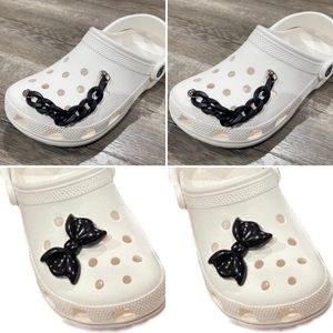 Crocs Black Combination Set